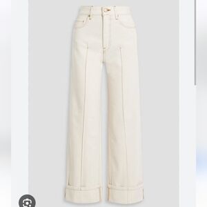Ulla Johnson Genevieve Jeans in Cowrie
